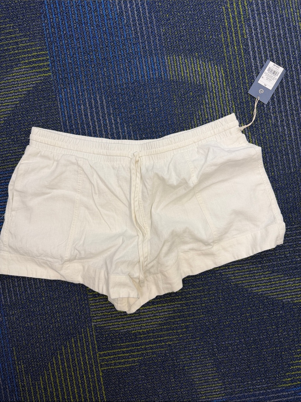 Universal Thread Cream Drawstring Lounge Shorts